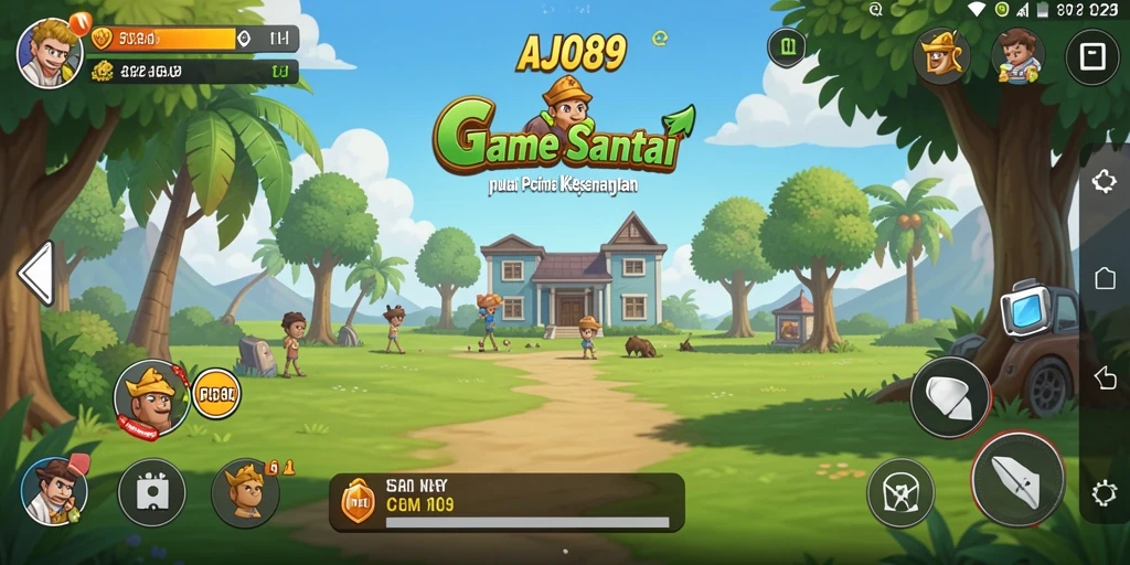 Gameplay seru dan penuh warna di AJO89.
