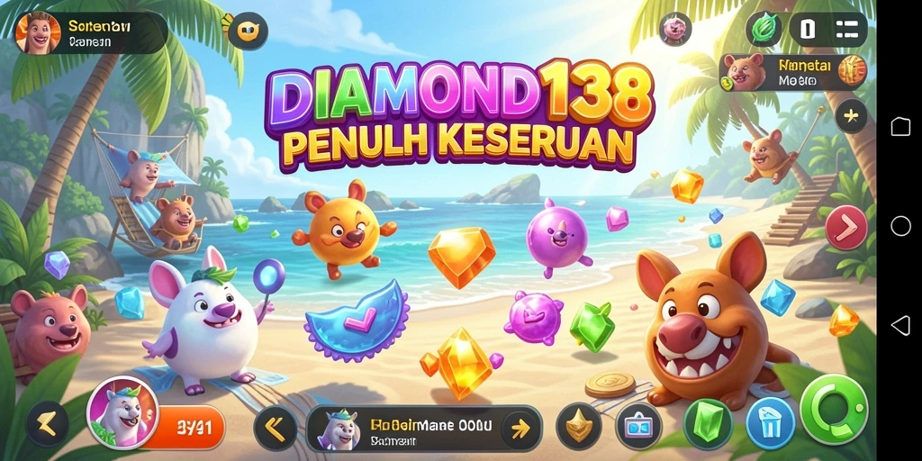 Tampilan gameplay seru dari DIAMOND138 yang mengundang pemain.