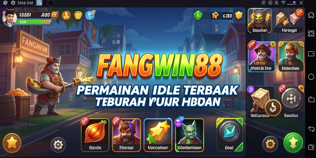 Gameplay menarik dari FANGWIN88 yang penuh warna dan karakter unik.