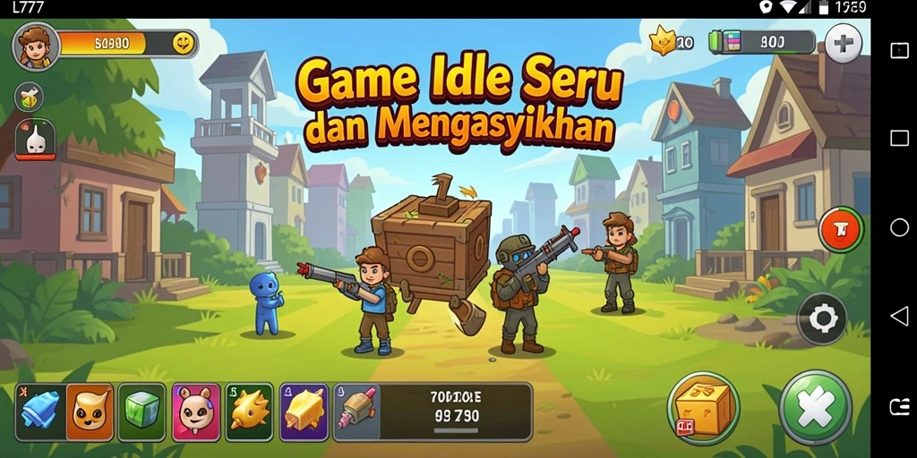 Tangkapan layar L777 menampilkan gameplay Idle yang seru dan menarik.
