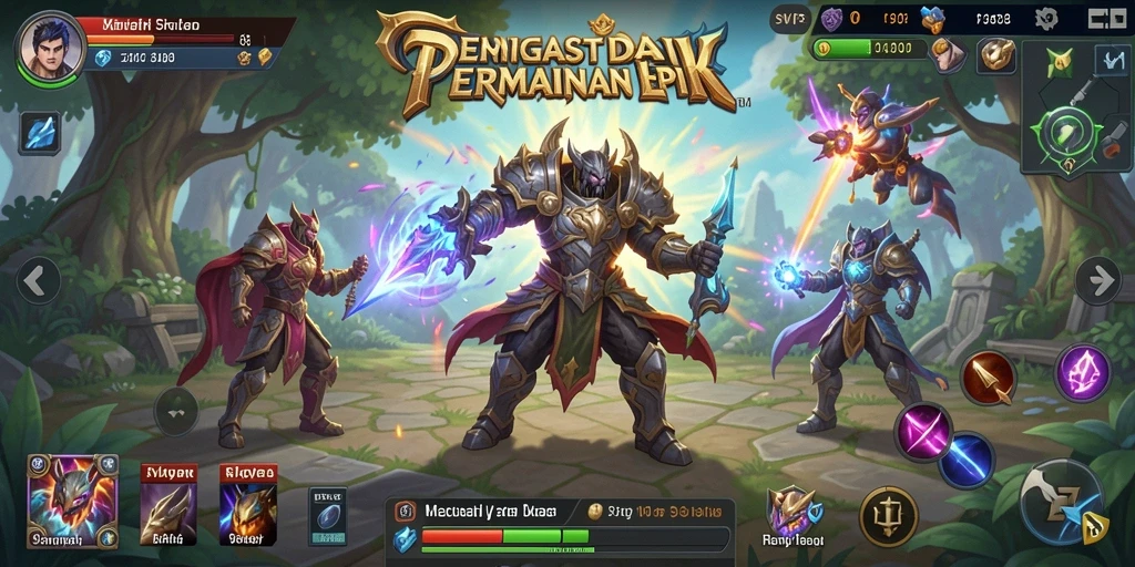 Tampilan gameplay epik dalam SVIP3 yang penuh strategi.